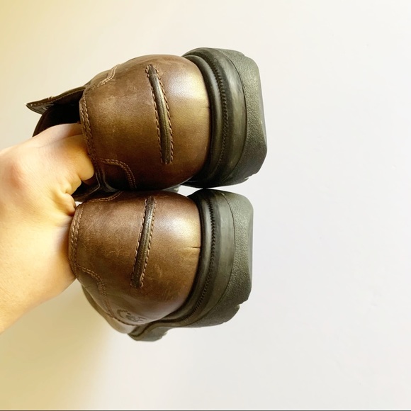 Timberland Brown Smart Leather Lace Up Loafers - Picture 7 of 11